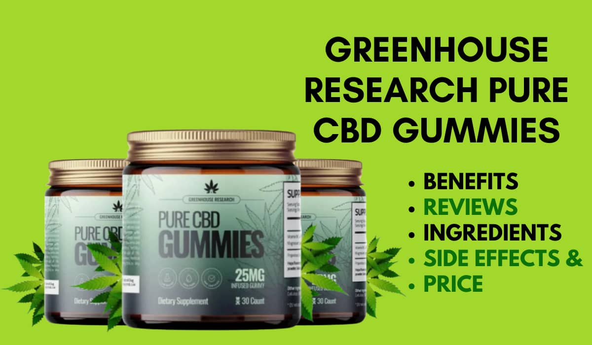 Greenhouse Research Pure CBD Gummies