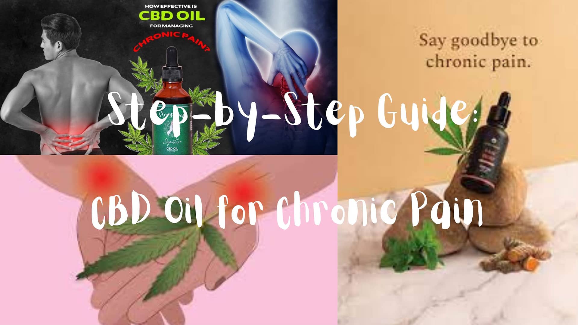 How to use cbd oil for chronic pain