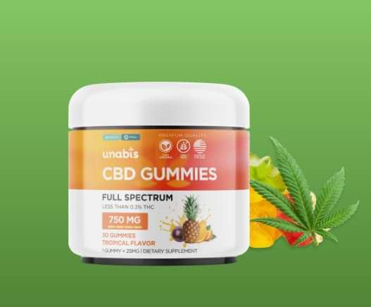 Dosage of Unabis Tropical CBD Gummies